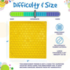 Honeycomb eMat - Enrichment Lick Mat for Dogs and Cats | eMat Enrichment Toy for Anxiety Relief | SodaPup